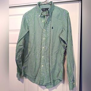 Ralph Lauren Custom‎ fit button up. Men's 16 34/35
